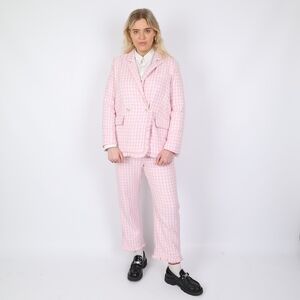 Sister Jane Pink Gingham Suit Set
